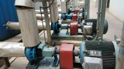 清水離心泵(bèng)使用現場