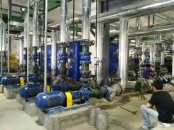 清水離(lí)心泵使用(yòng)現場